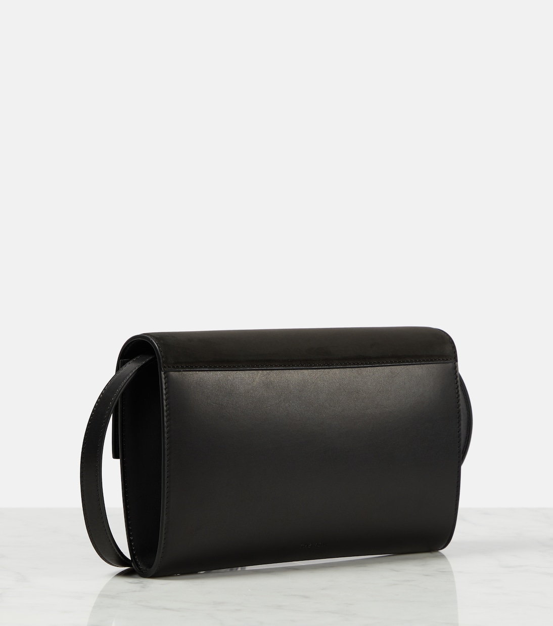 Borsa a tracolla Laurie in suede e pelle | The Row