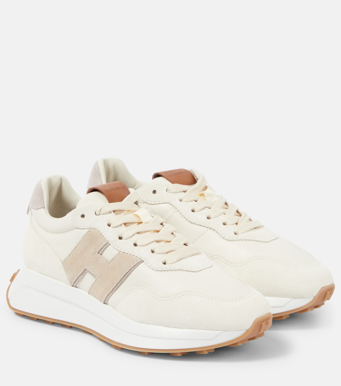 Baskets H641 en daim et cuir | Hogan