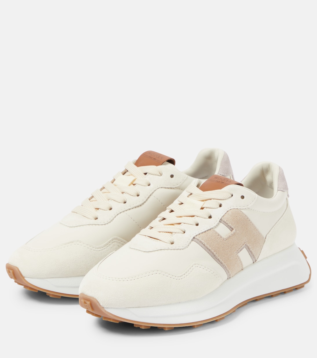 Baskets H641 en daim et cuir | Hogan