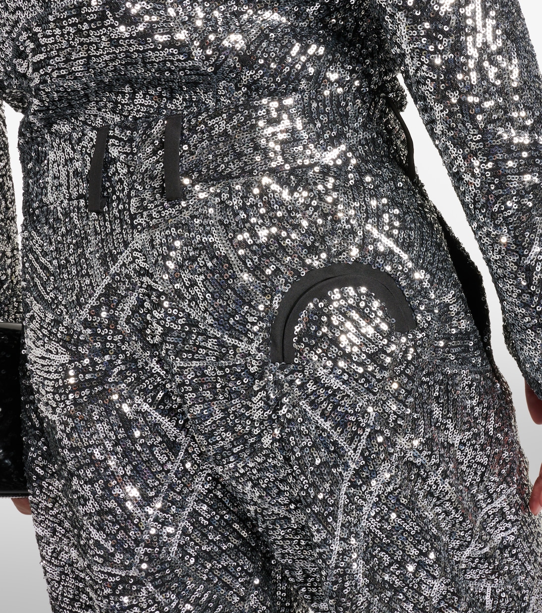Fox sequined straight pants | Blazé Milano