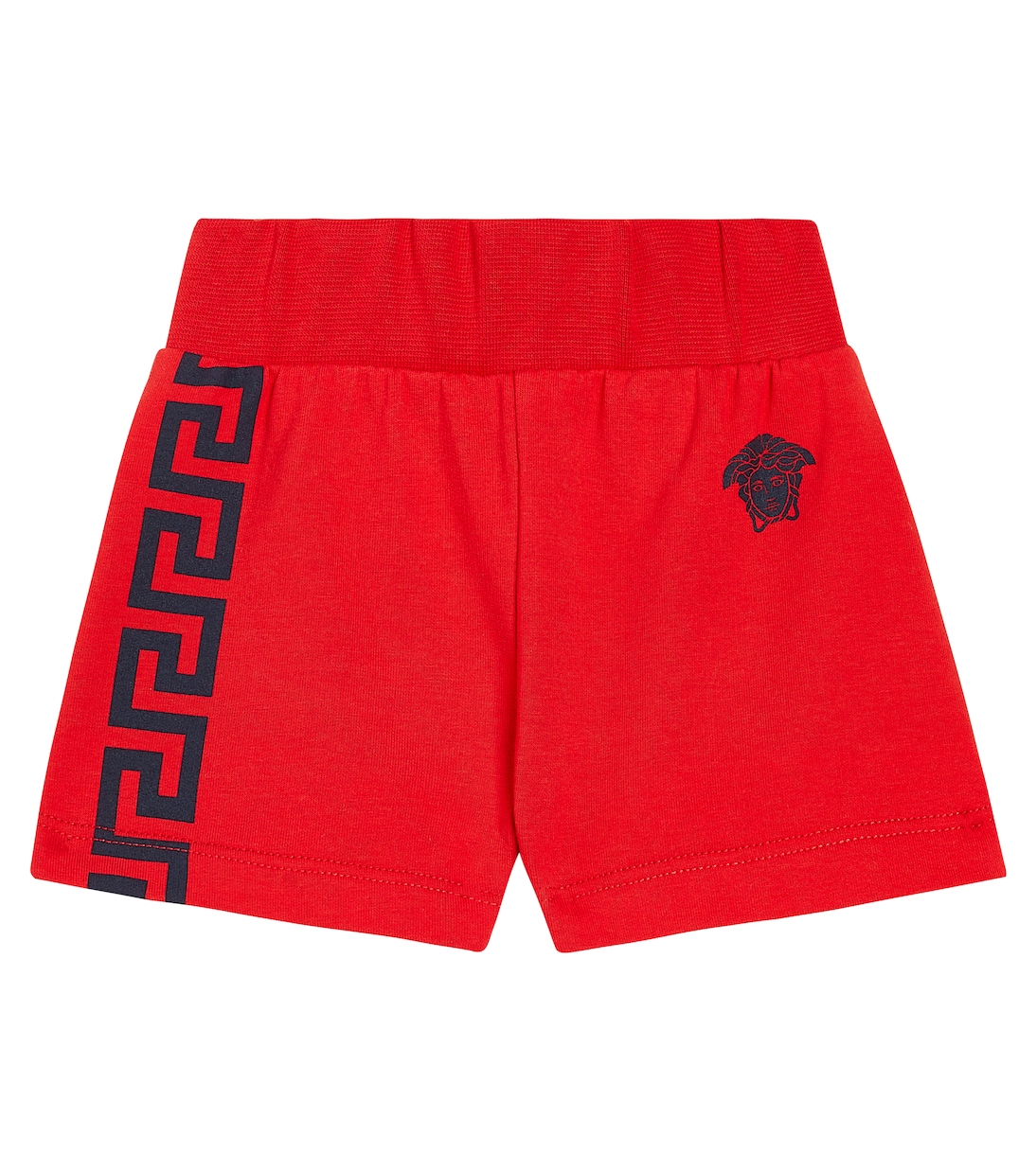 Bébé – Short imprimé en coton mélangé | Versace Kids