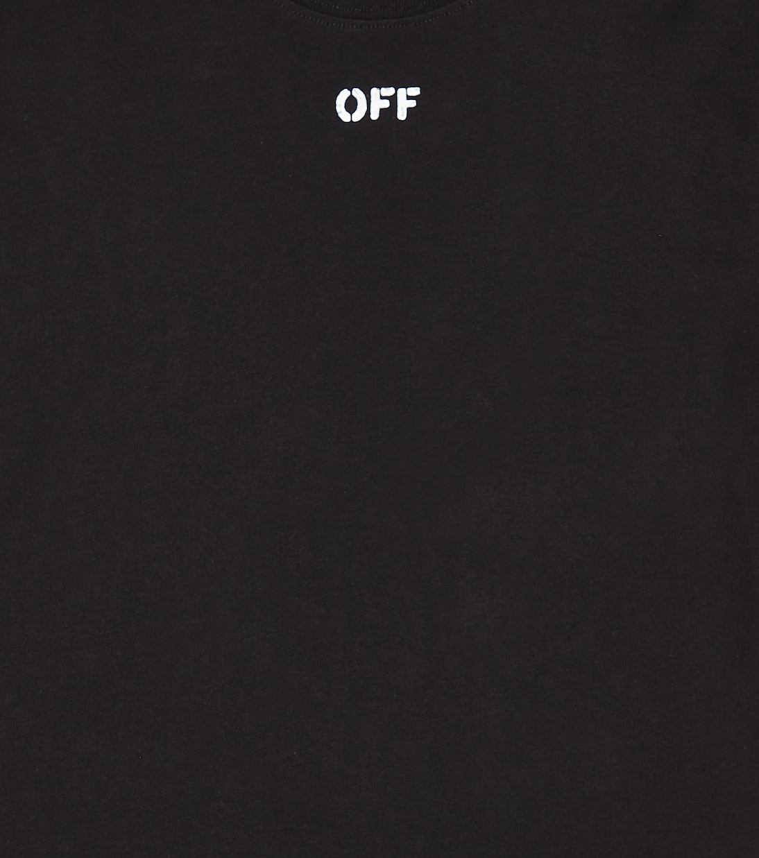 Camiseta de jersey de algodón con logo | Off-White Kids
