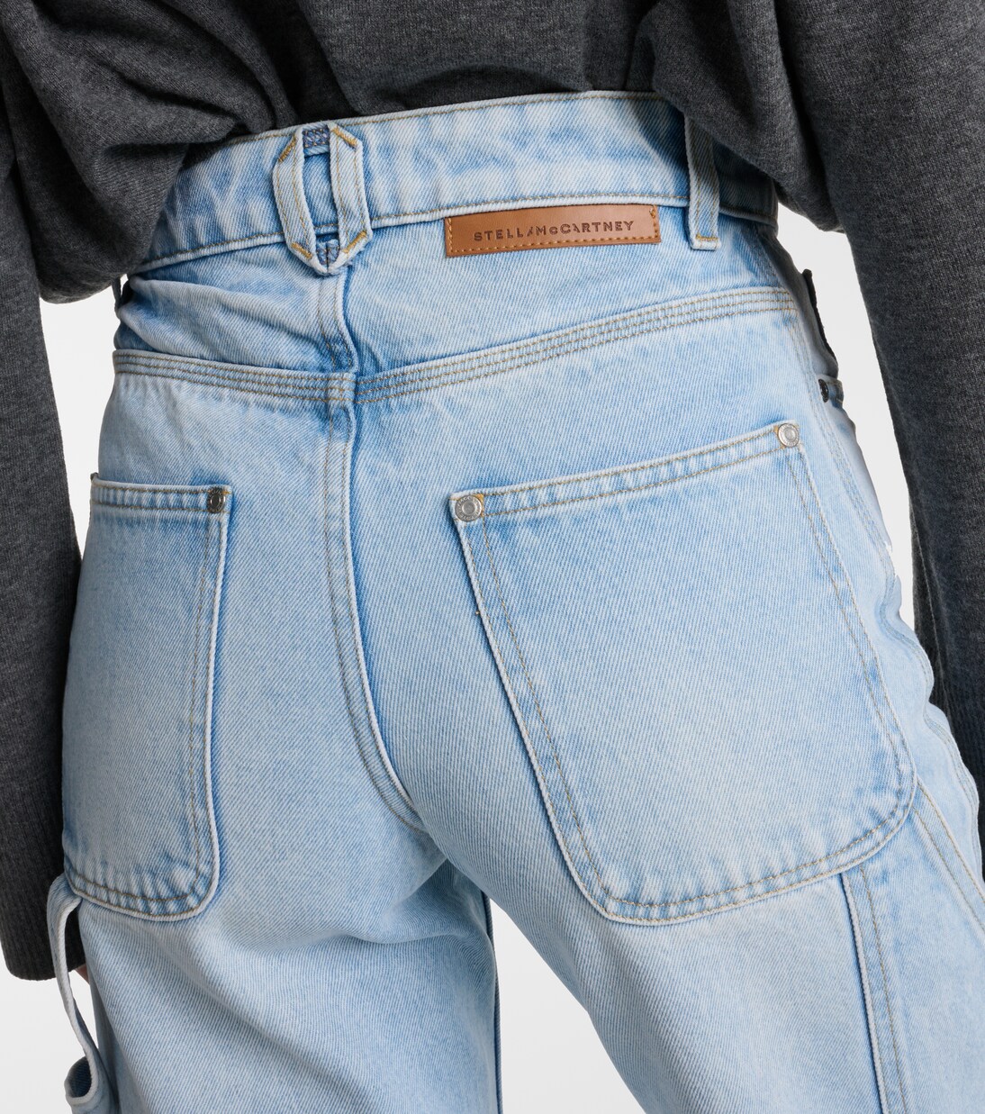 High-Rise Boyfriend Jeans | Stella McCartney
