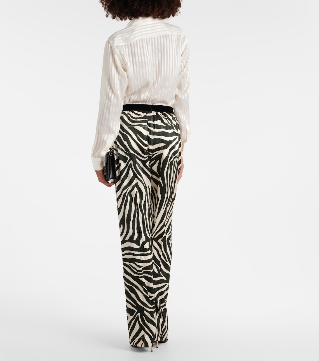Weite Hose aus einem Seidengemisch | Tom Ford