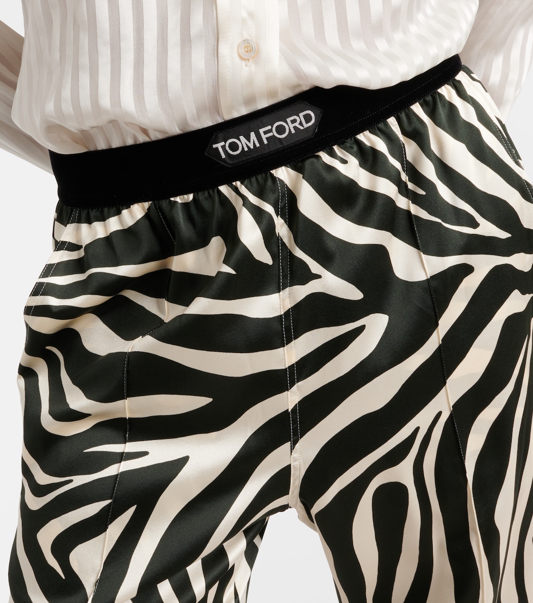Weite Hose aus einem Seidengemisch | Tom Ford