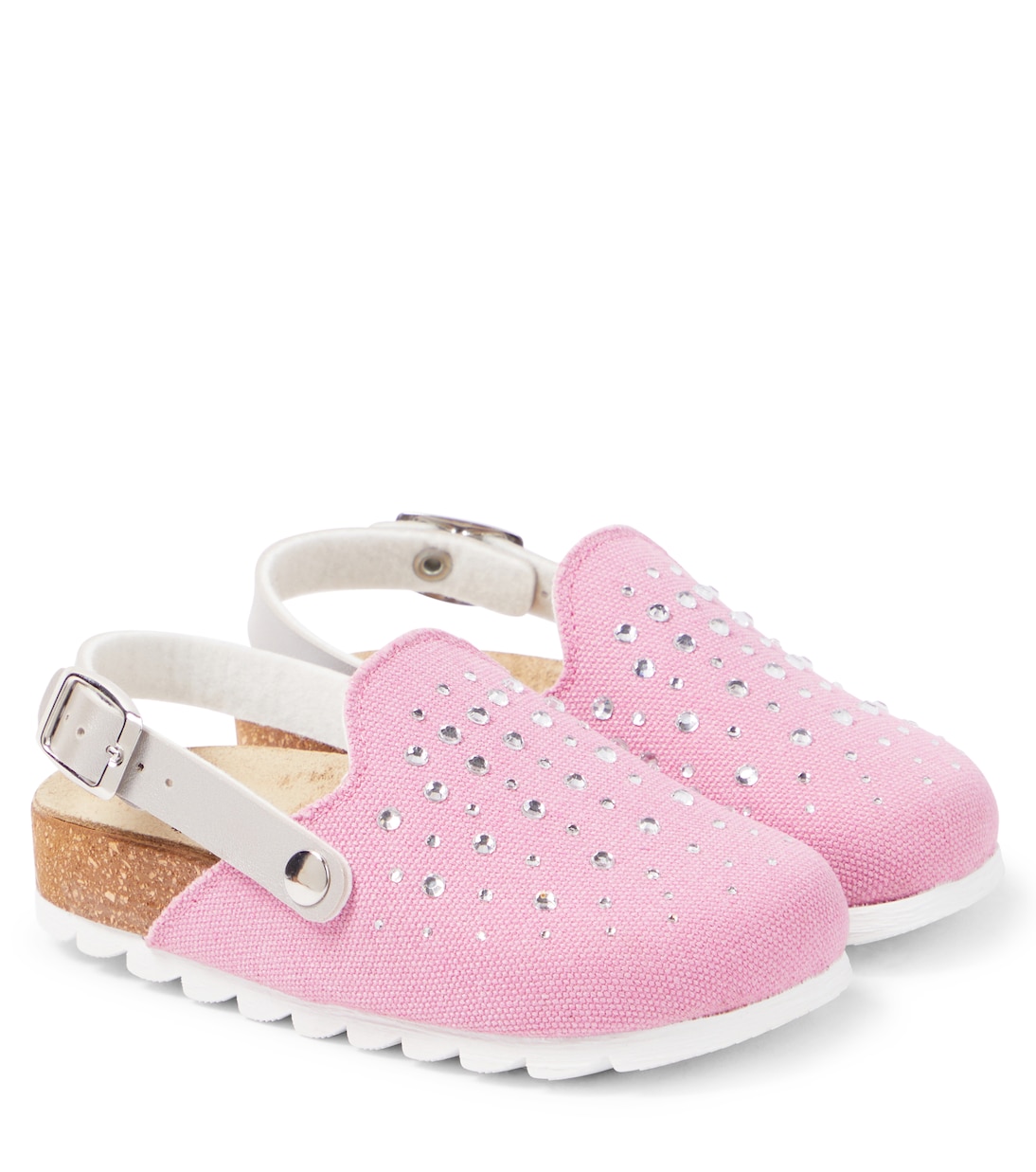 Mules slingback con decorazioni | Monnalisa