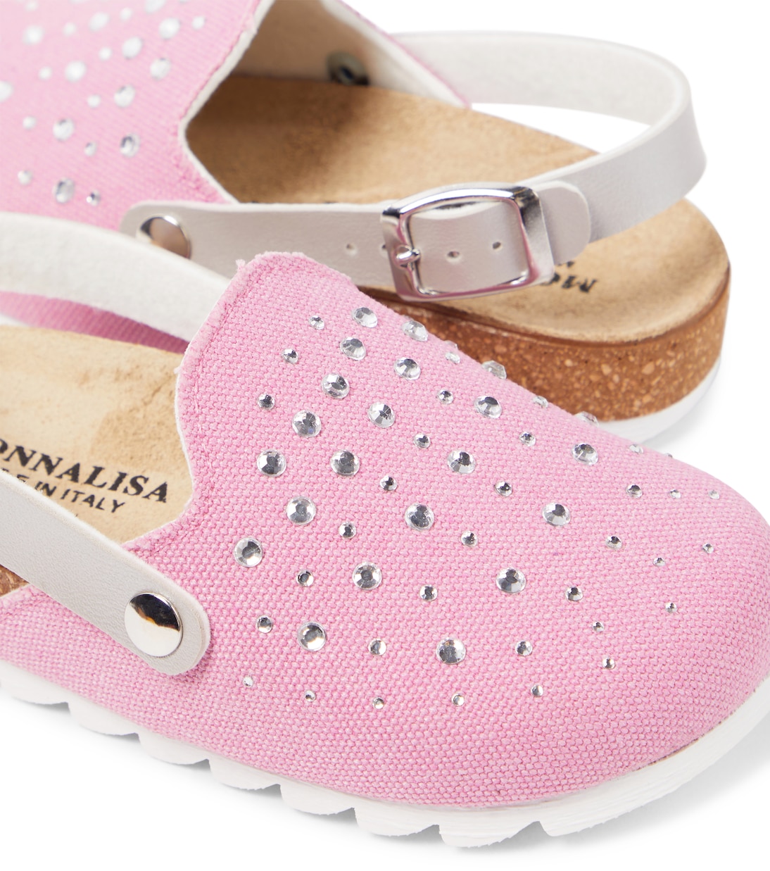 Mules slingback con decorazioni | Monnalisa