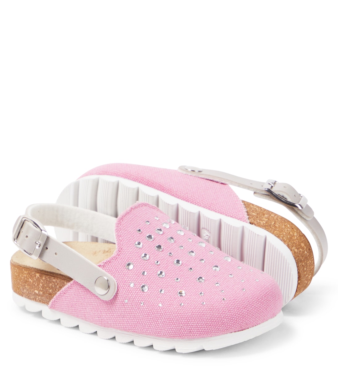 Mules slingback con decorazioni | Monnalisa