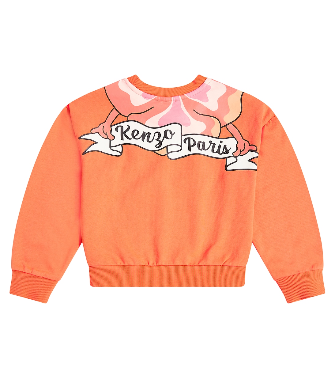 Sudadera de jersey de algodón estampada | Kenzo Kids