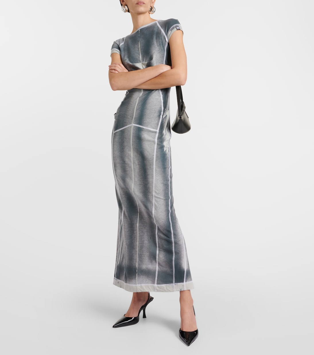 Raze printed cotton maxi dress | KNWLS