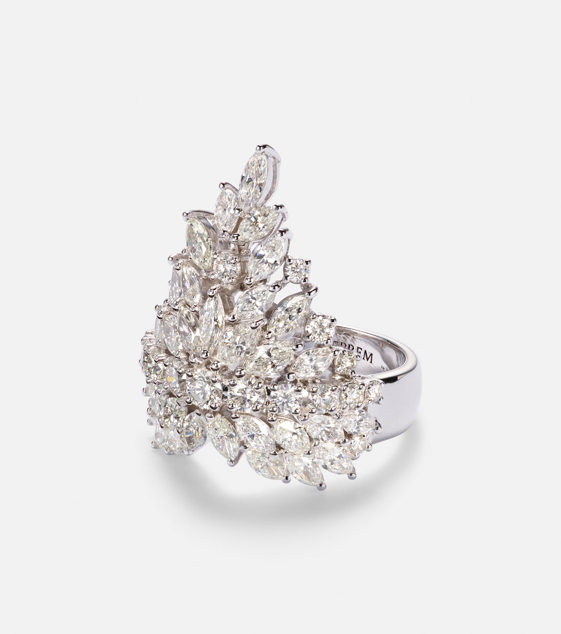 Anello Y-Not in oro 18kt con diamanti  | Yeprem