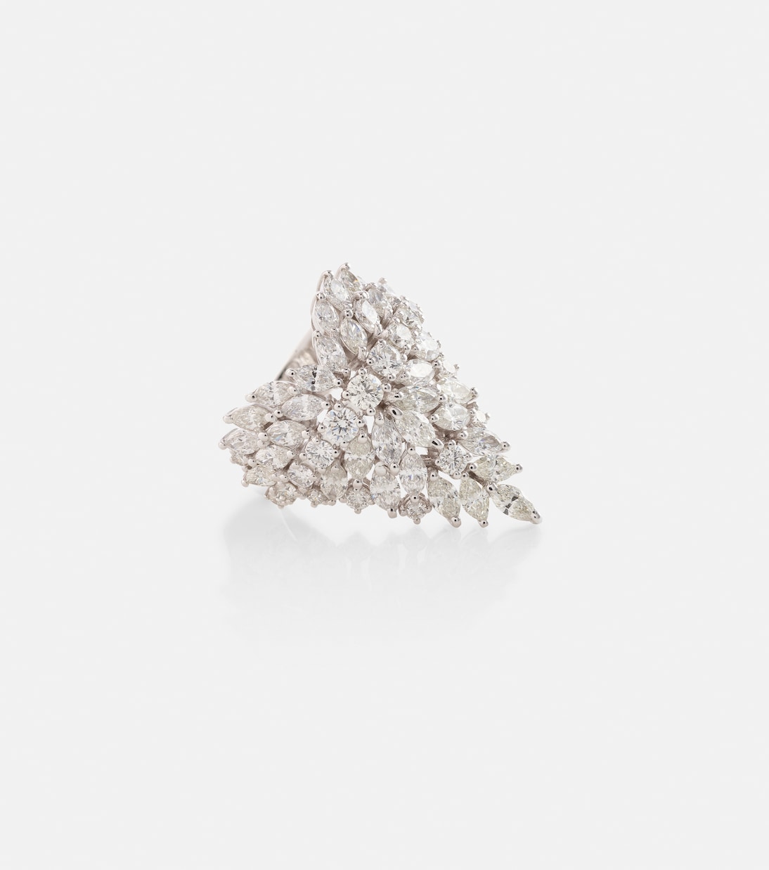 Anello Y-Not in oro 18kt con diamanti  | Yeprem