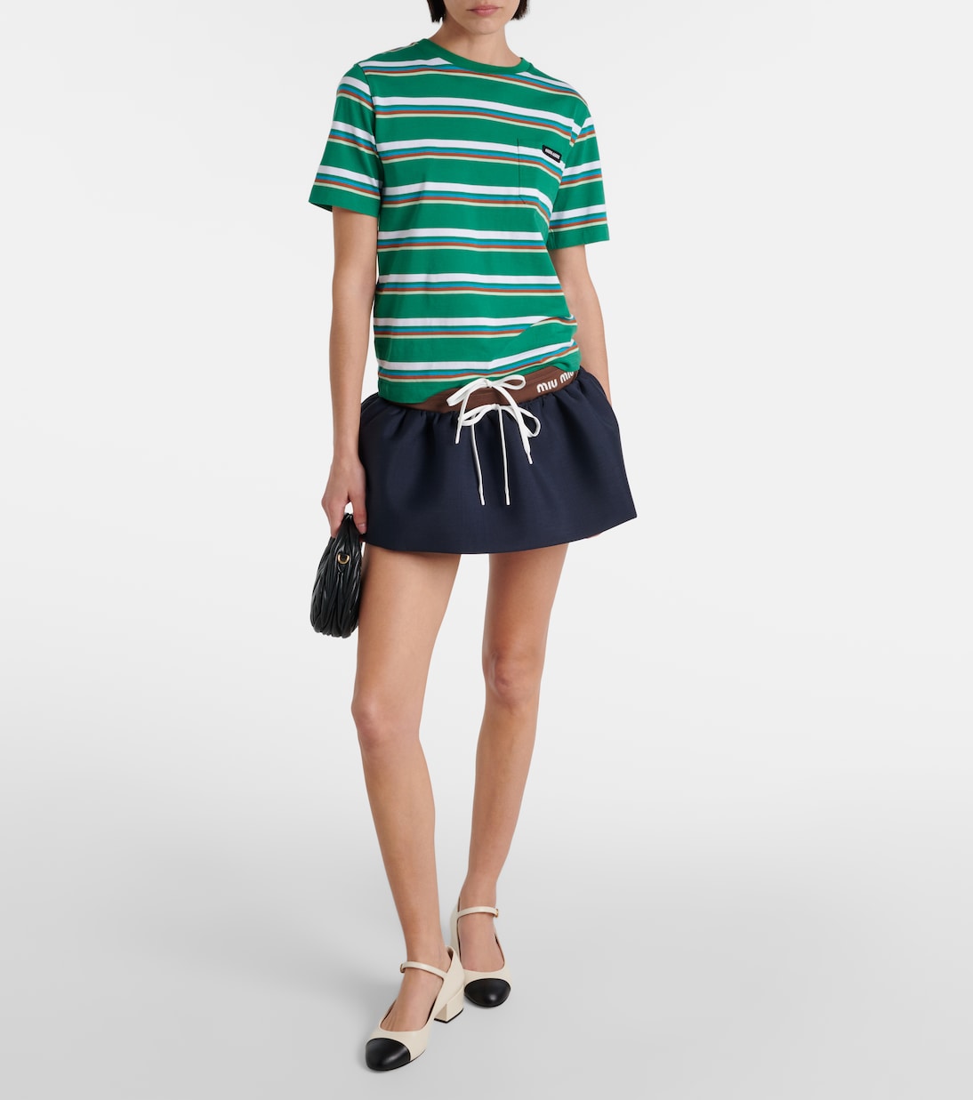 Pumps Mary Jane in pelle | Miu Miu