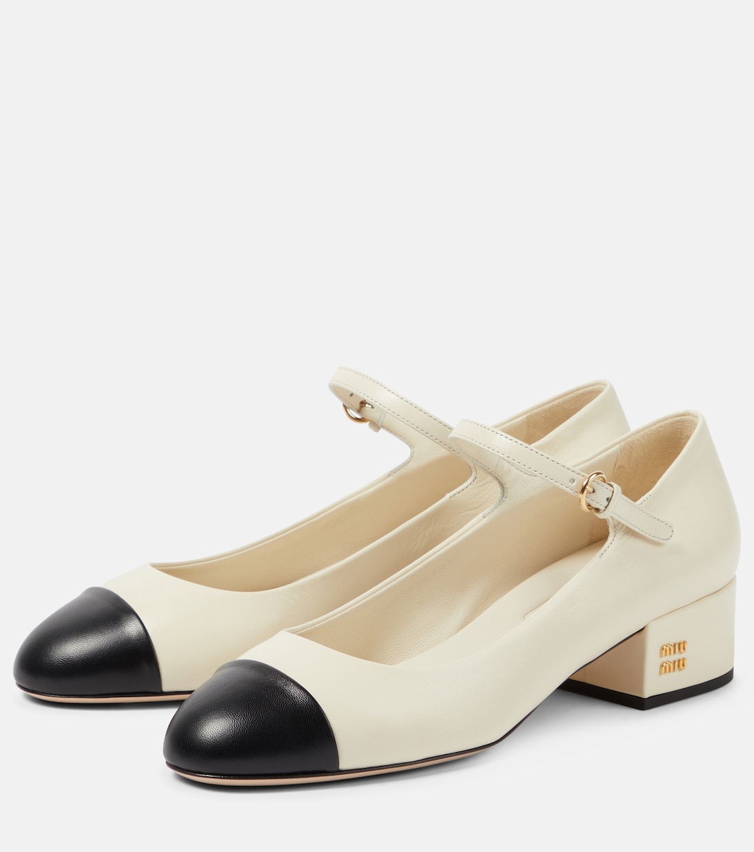 Pumps Mary Jane in pelle | Miu Miu
