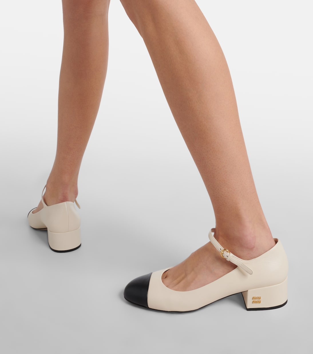 Pumps Mary Jane in pelle | Miu Miu