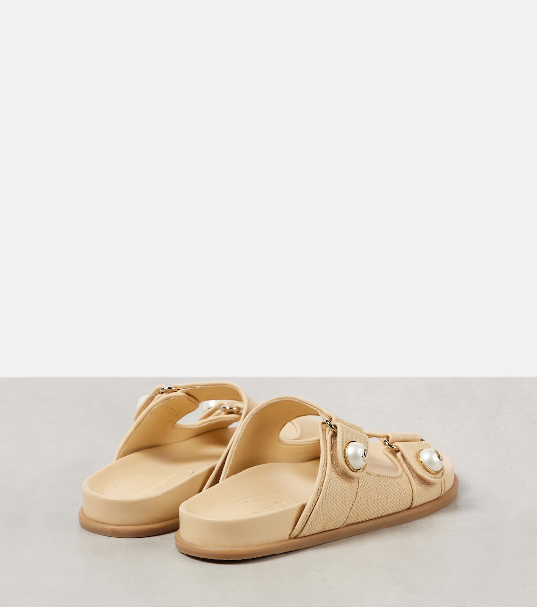 Fayence raffia sandals | Jimmy Choo