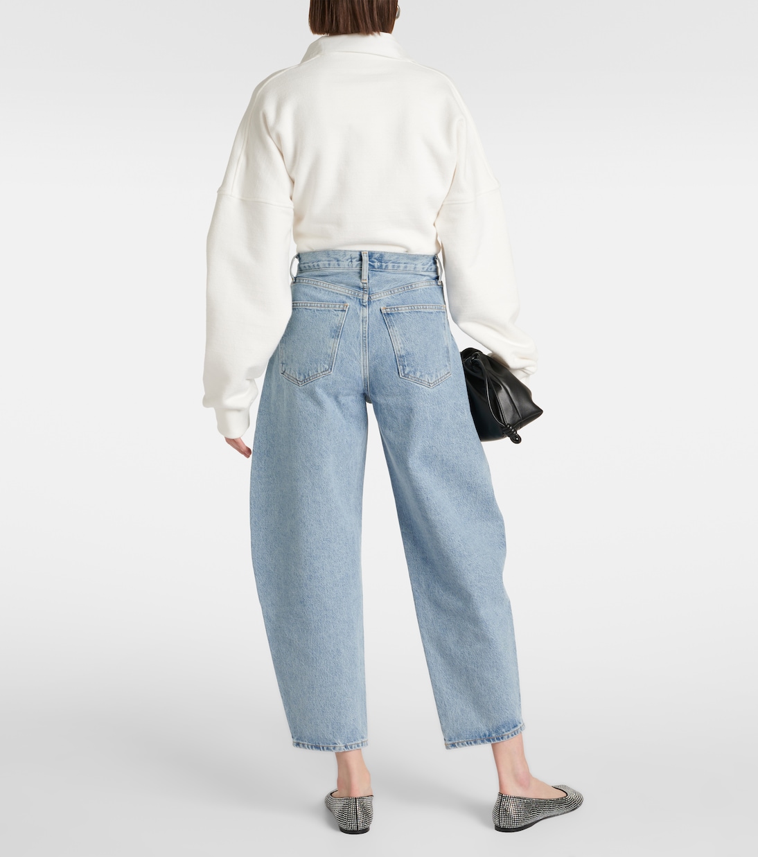 Jean barrel Mara à taille haute | Agolde