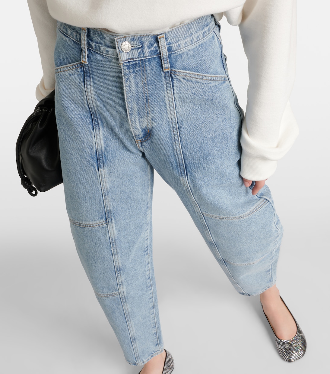 Jean barrel Mara à taille haute | Agolde