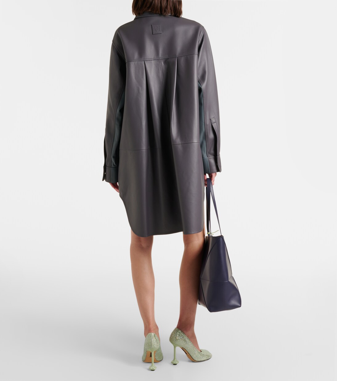 Hemdjacke aus Leder | Loewe