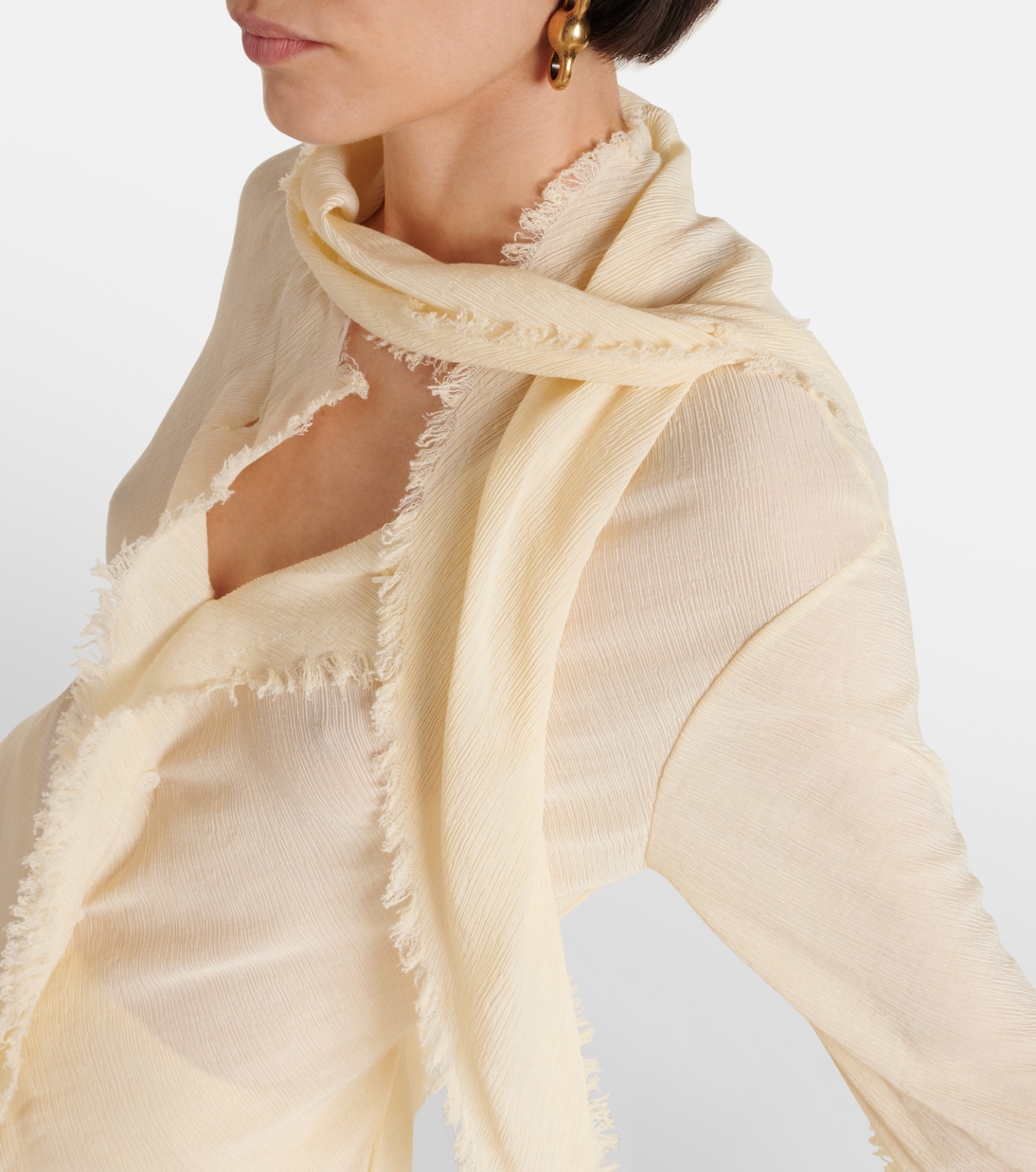 Blouse en crêpe | Acne Studios