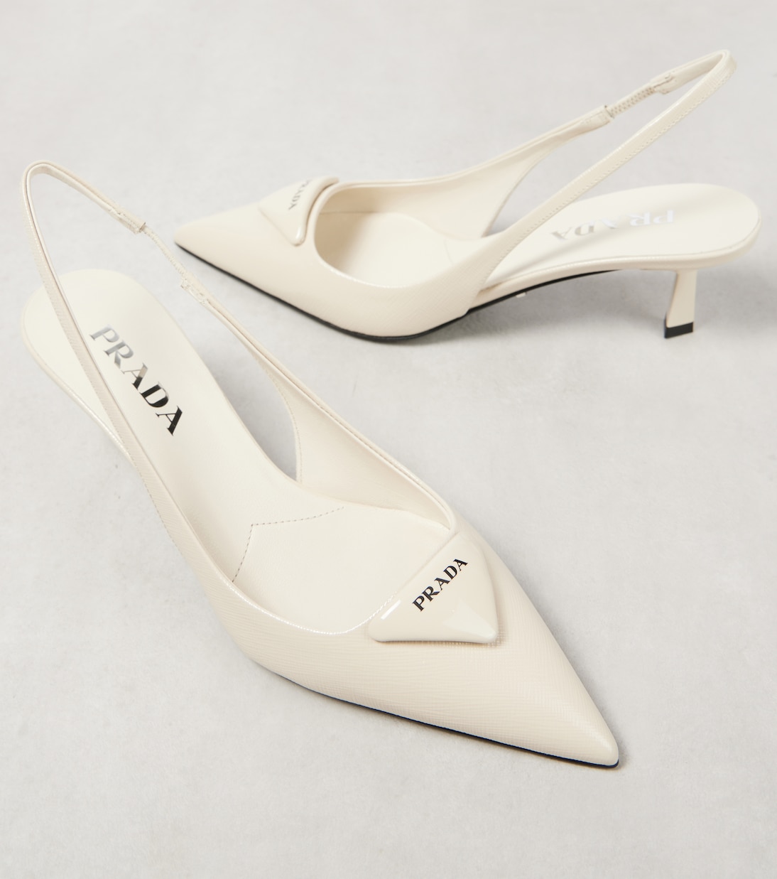 Escarpins en cuir verni | Prada