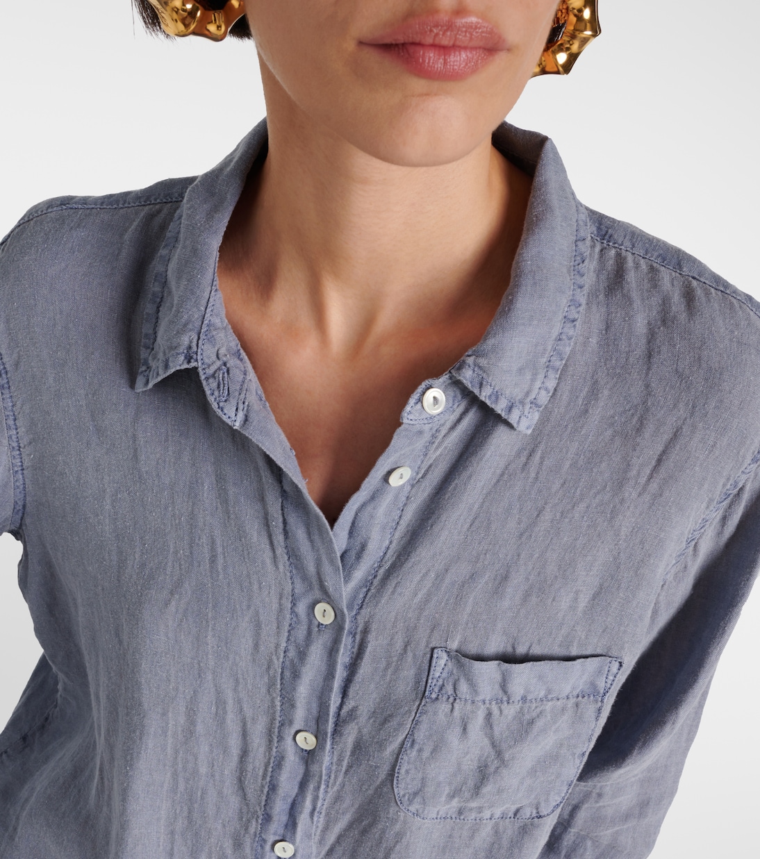 Hemd Natalia aus Leinen | Velvet