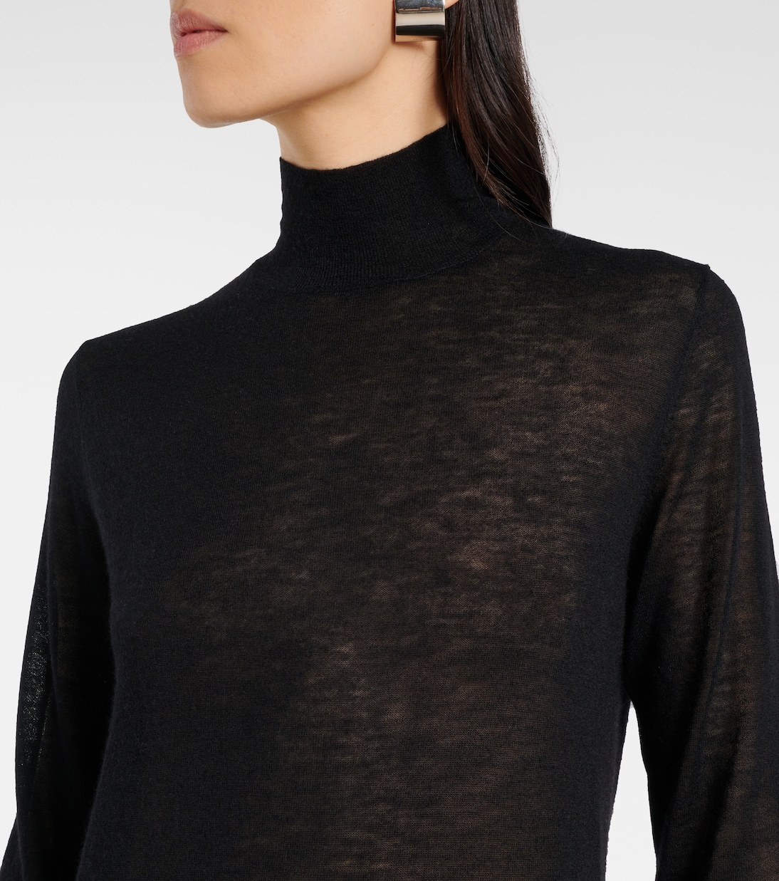 Top de cuello alto de cachemir | Joseph