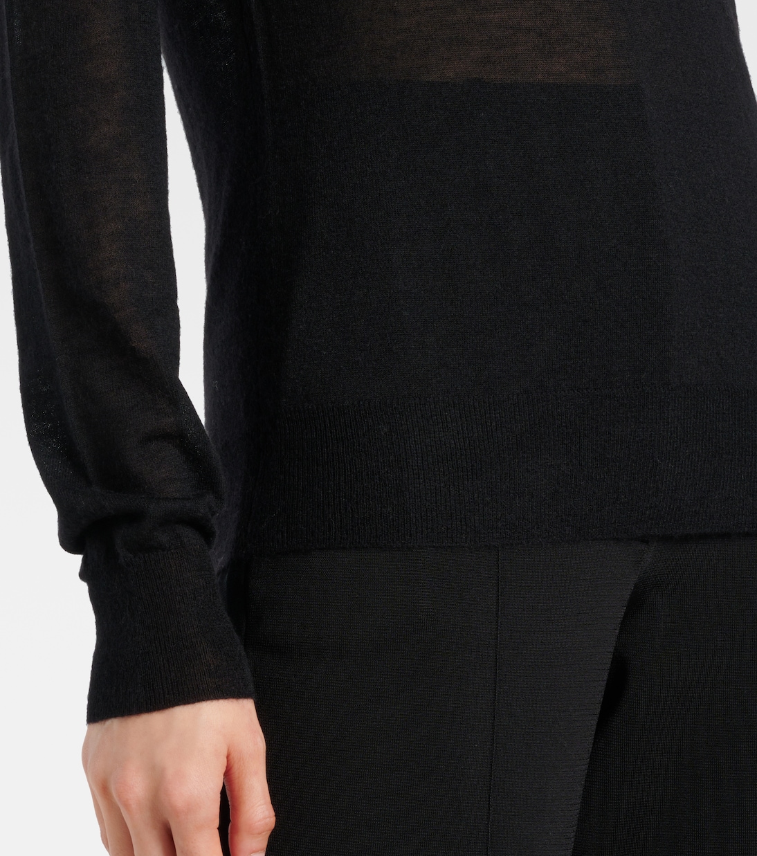 Top de cuello alto de cachemir | Joseph