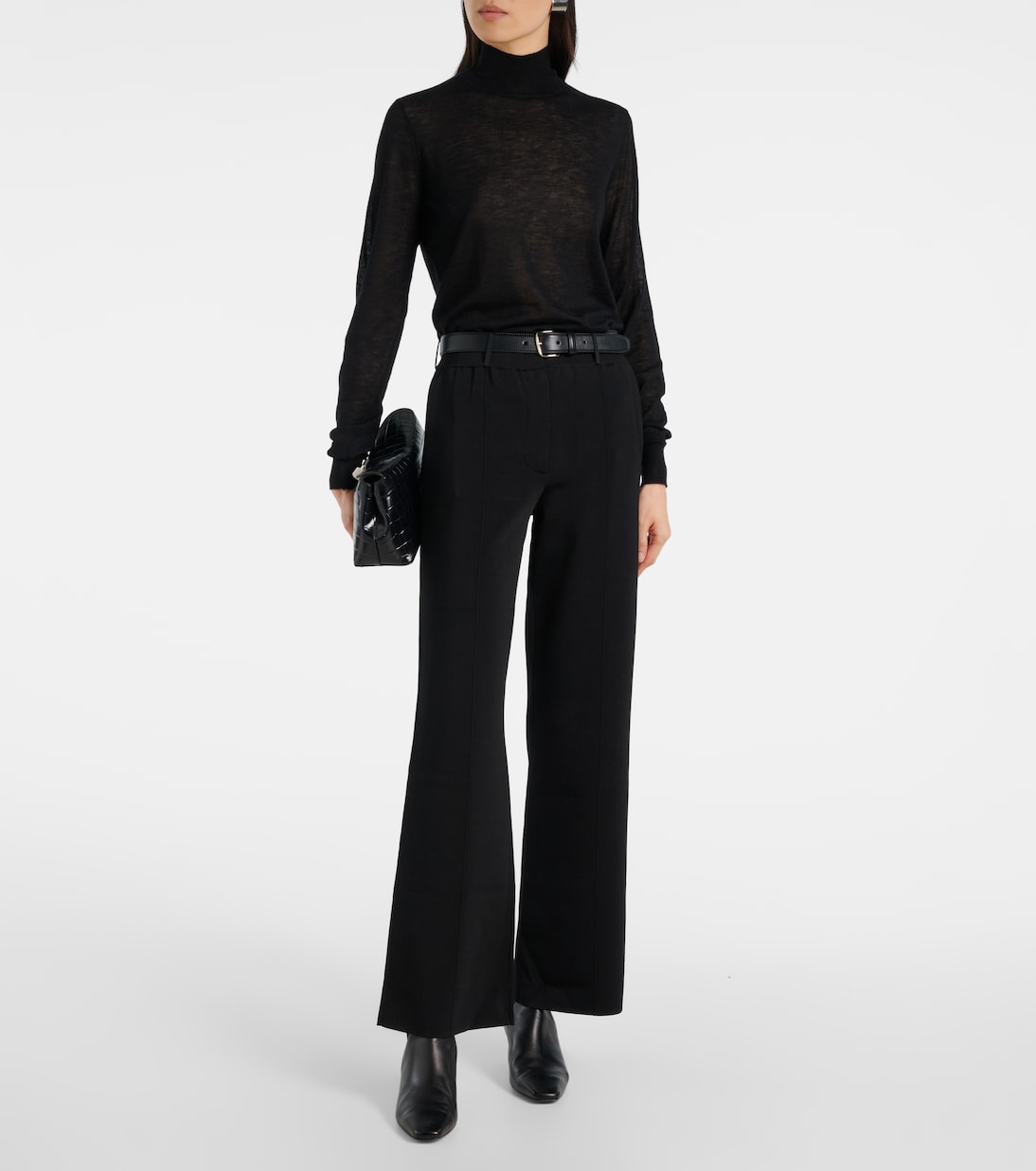 Top de cuello alto de cachemir | Joseph