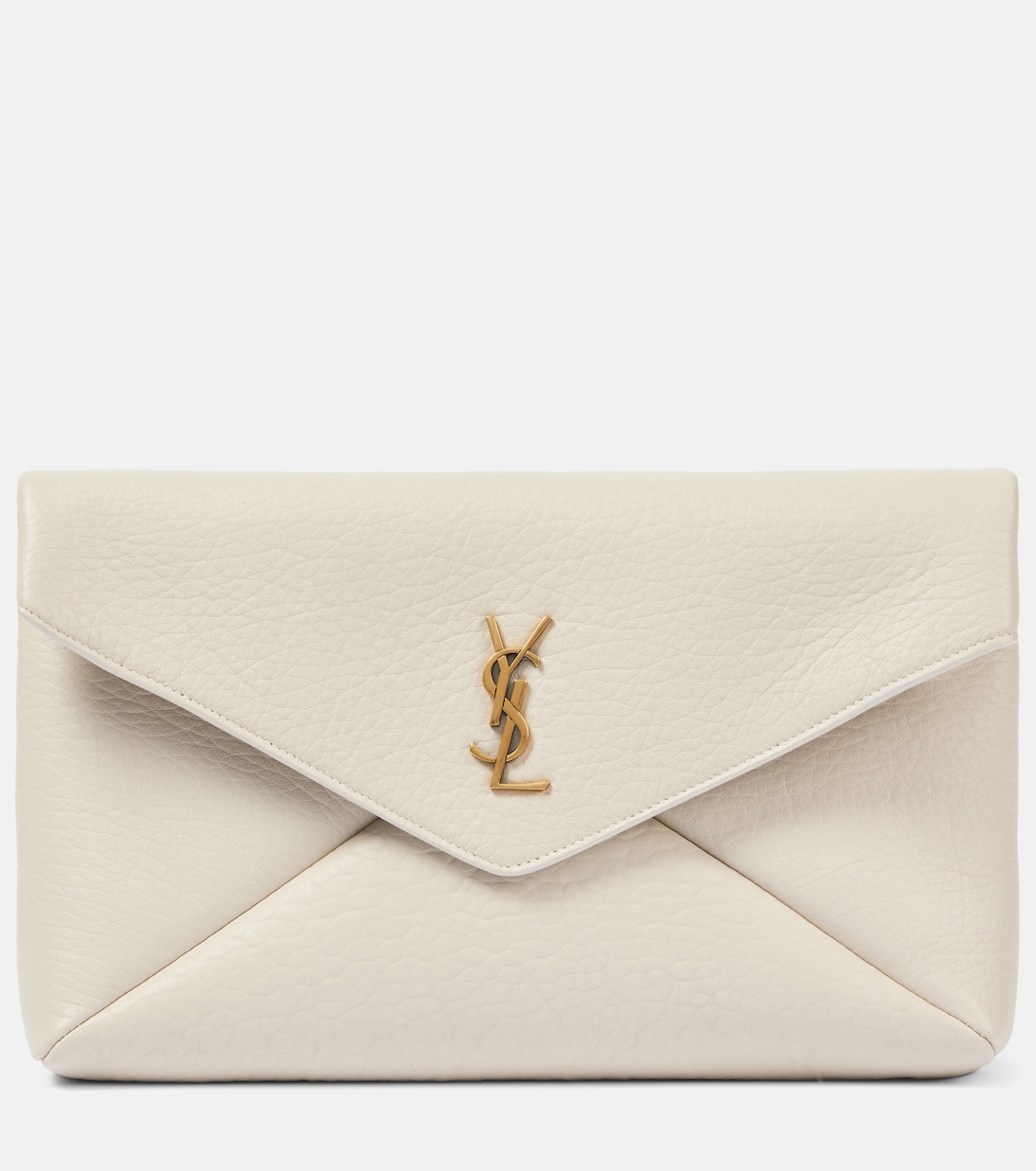 Pochette Cassandre Large en cuir | Saint Laurent