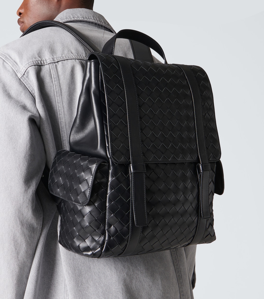 Sac à dos Back To School en cuir Intrecciato | Bottega Veneta