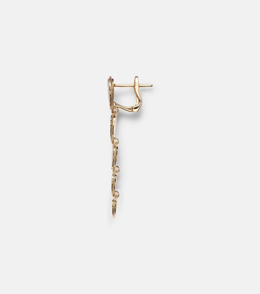 Boucle d'oreille unique True Love en or 18 ct | FoundRae