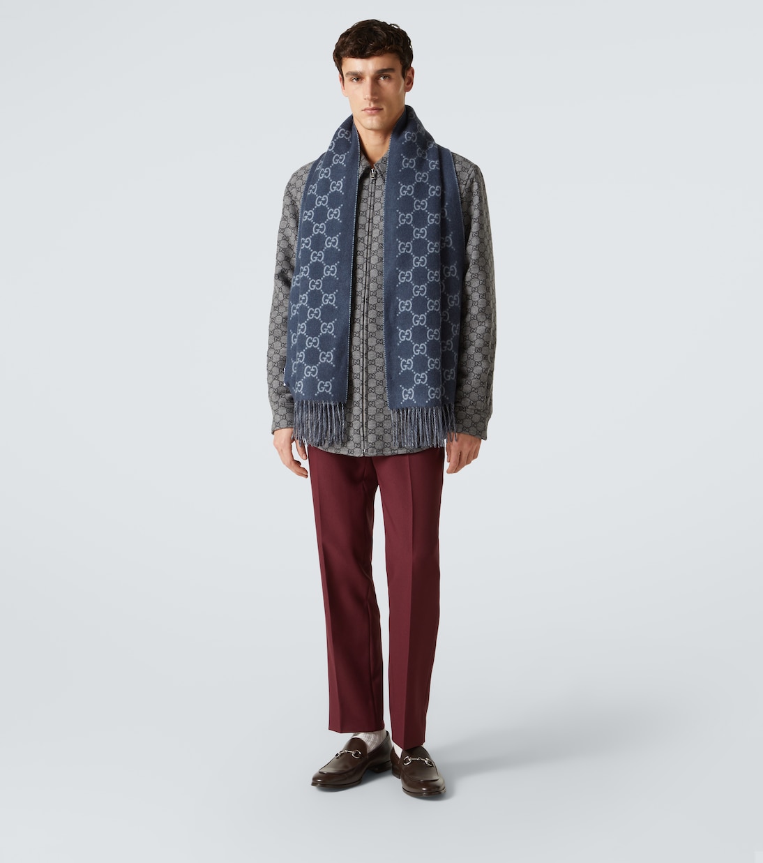 Bufanda de cachemir con GG | Gucci