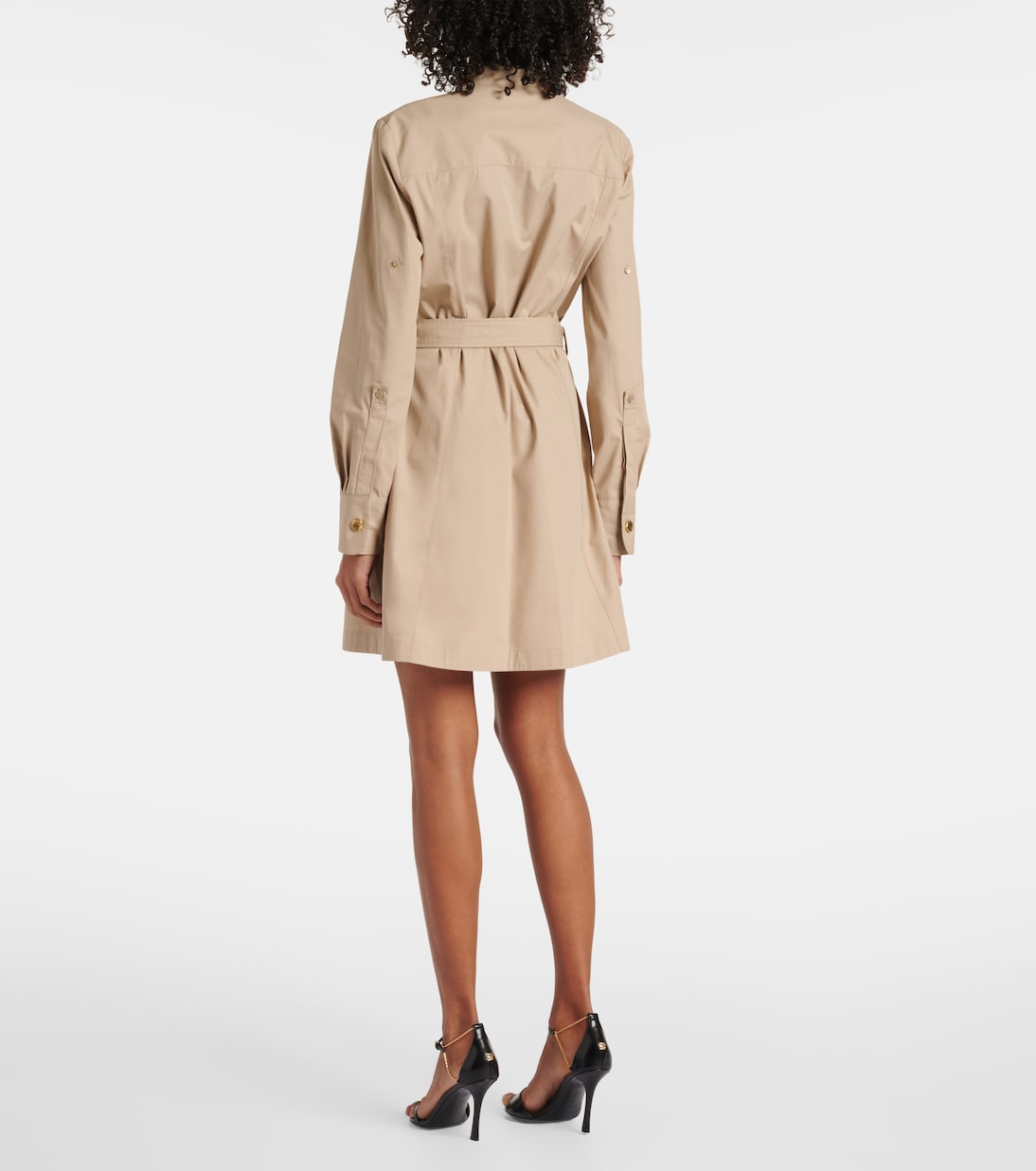 Abito corto 4G in popeline di cotone | Givenchy