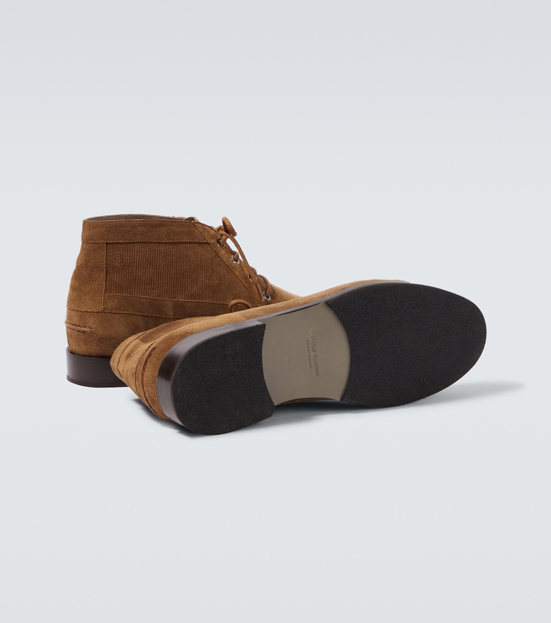 Stivaletti Rhinebeck in suede | Manolo Blahnik
