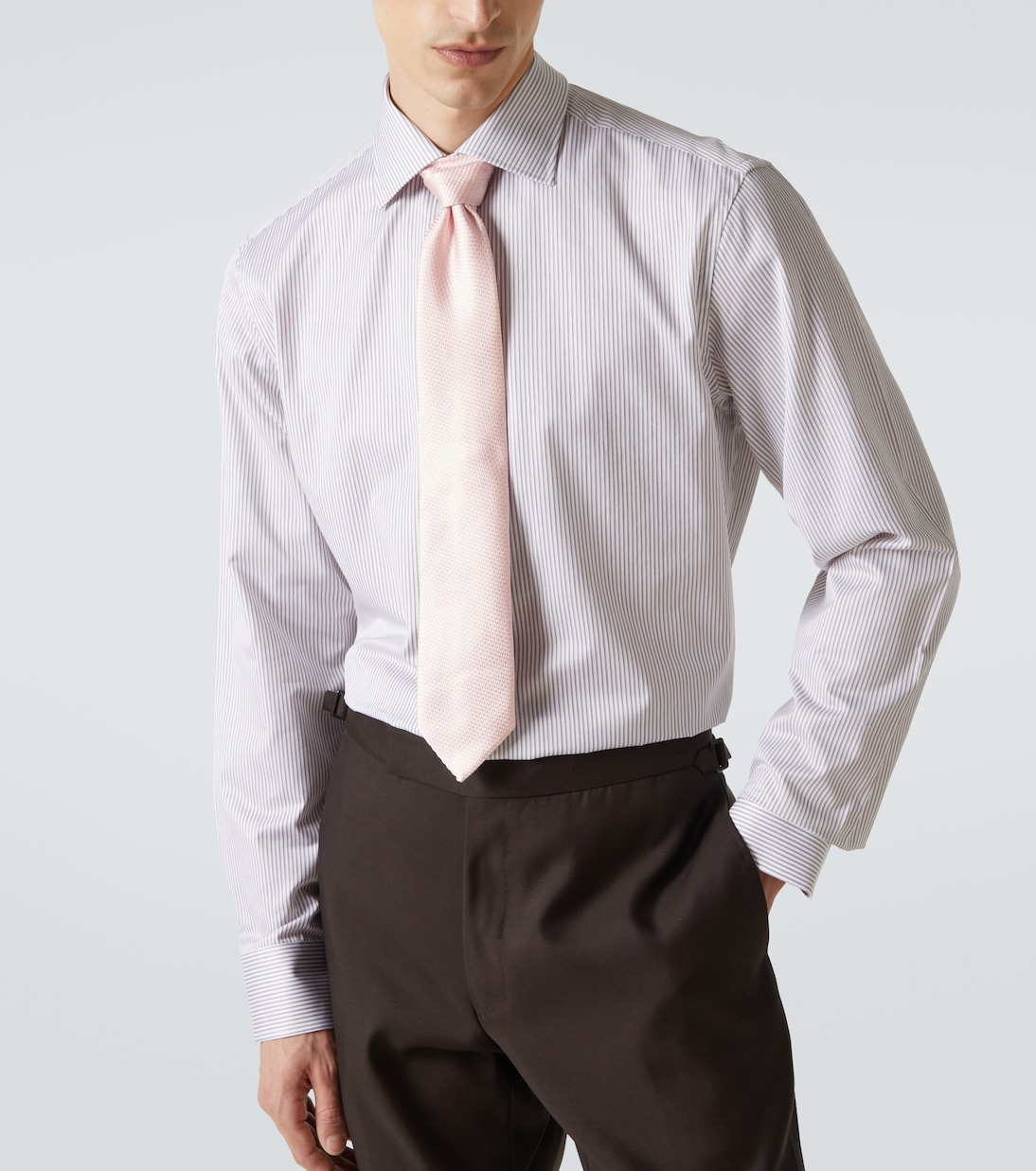 Camicia in misto cotone a righe | Canali