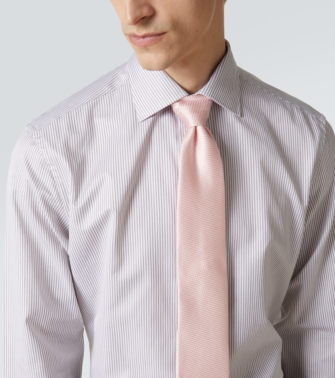 Camicia in misto cotone a righe | Canali
