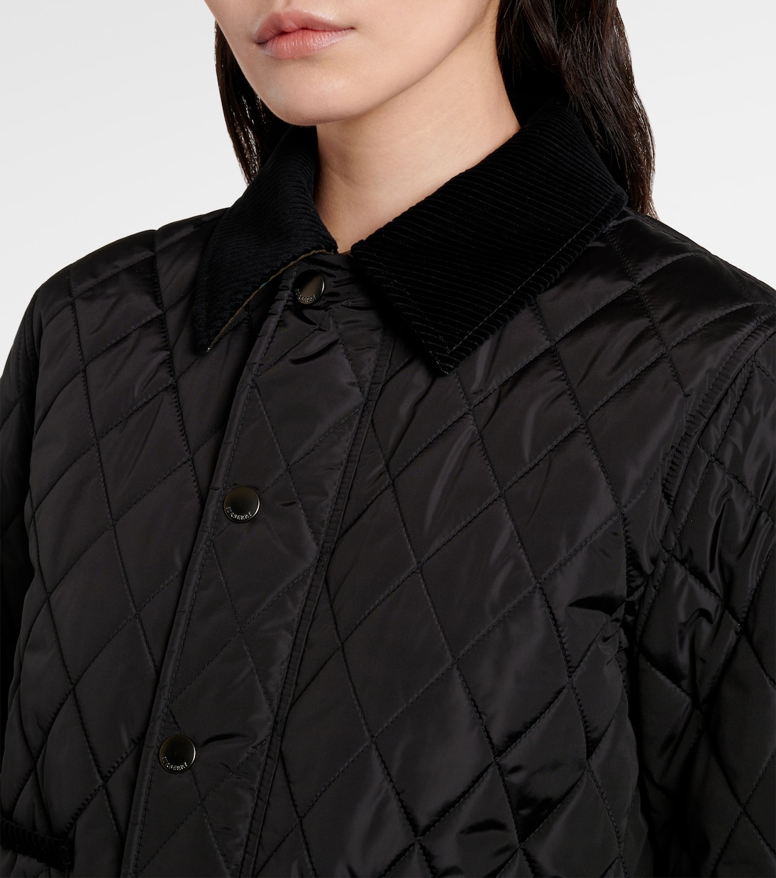 Veste matelassée Burberry Check | Burberry