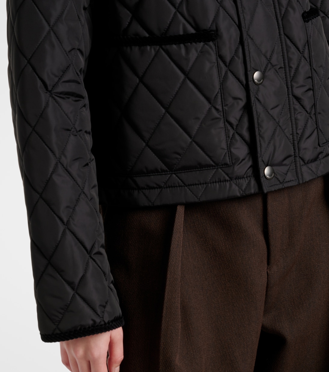 Veste matelassée Burberry Check | Burberry
