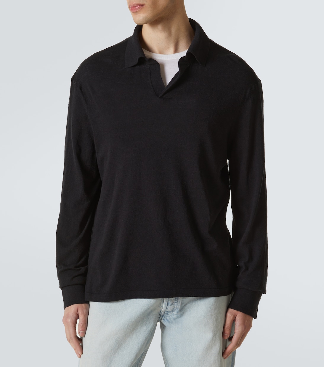Polo Stafford in seta | The Row