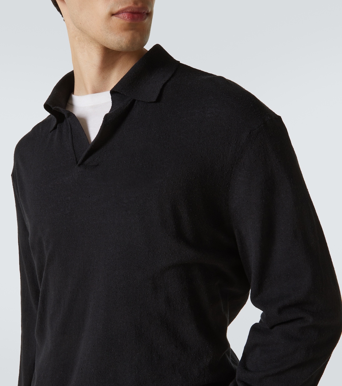 Polo Stafford in seta | The Row