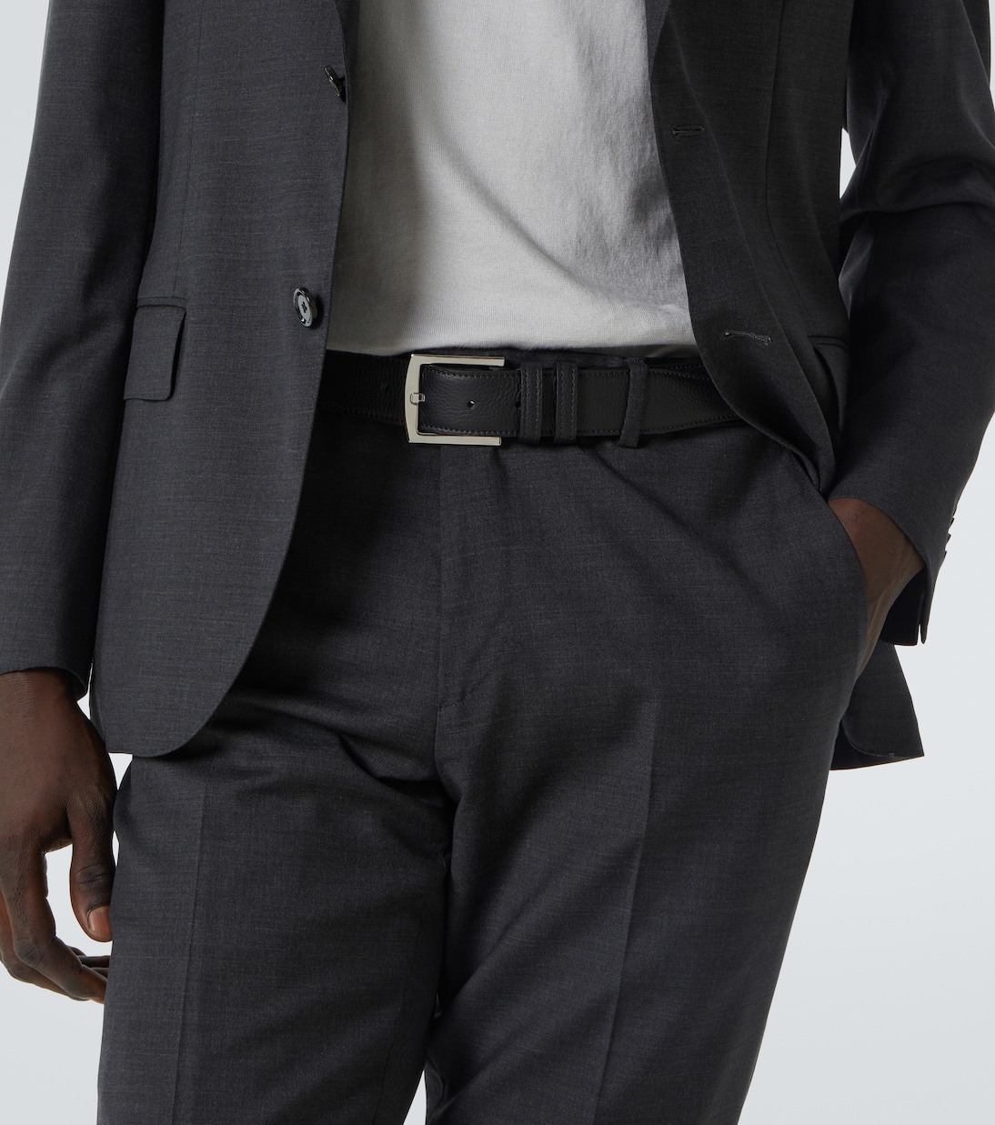 Gürtel aus Leder | Kiton