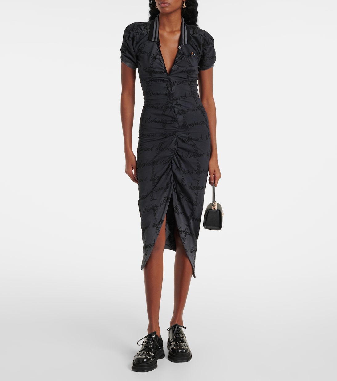 Midikleid Pulling aus Baumwoll-Piqué | Vivienne Westwood
