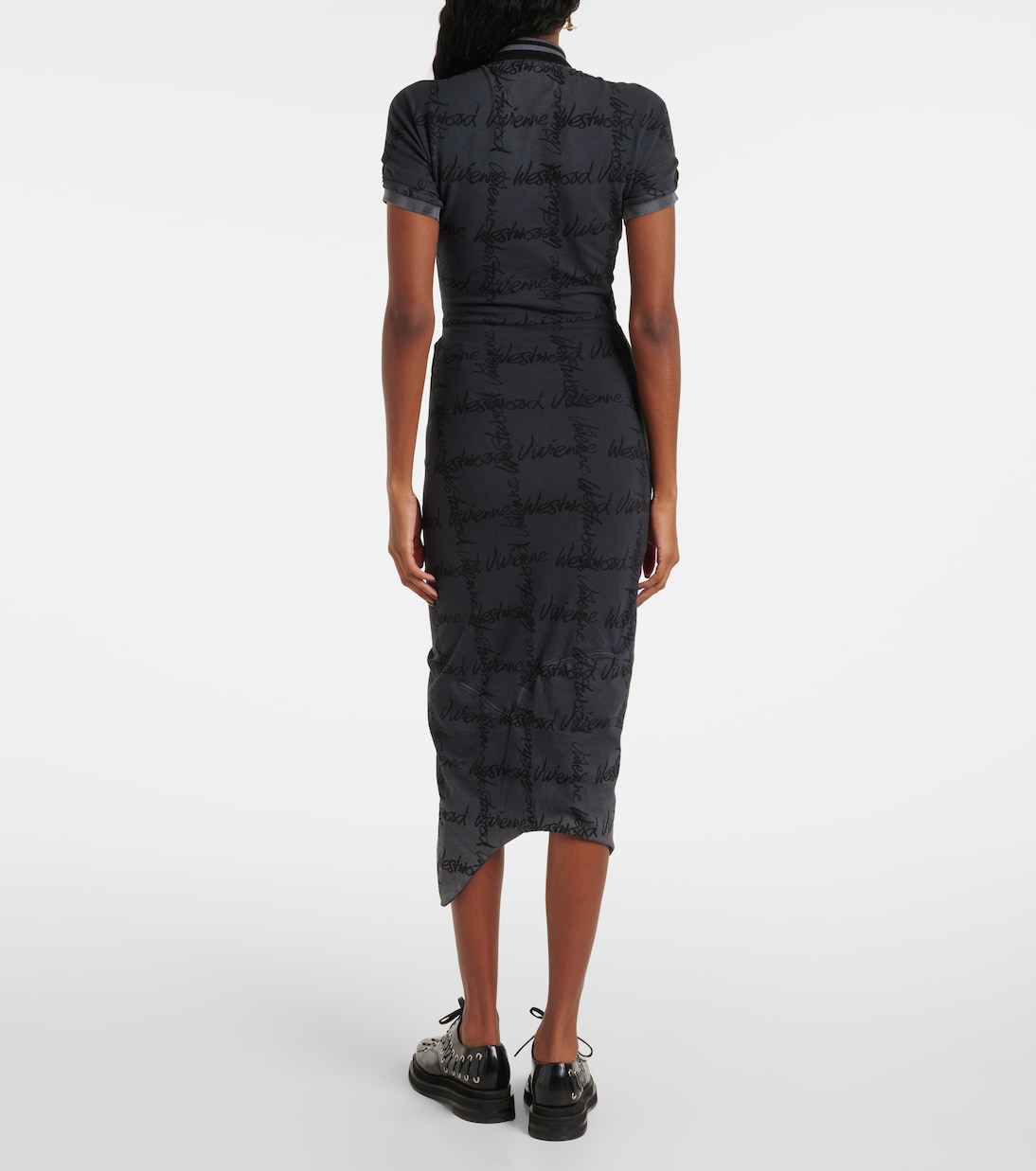 Midikleid Pulling aus Baumwoll-Piqué | Vivienne Westwood