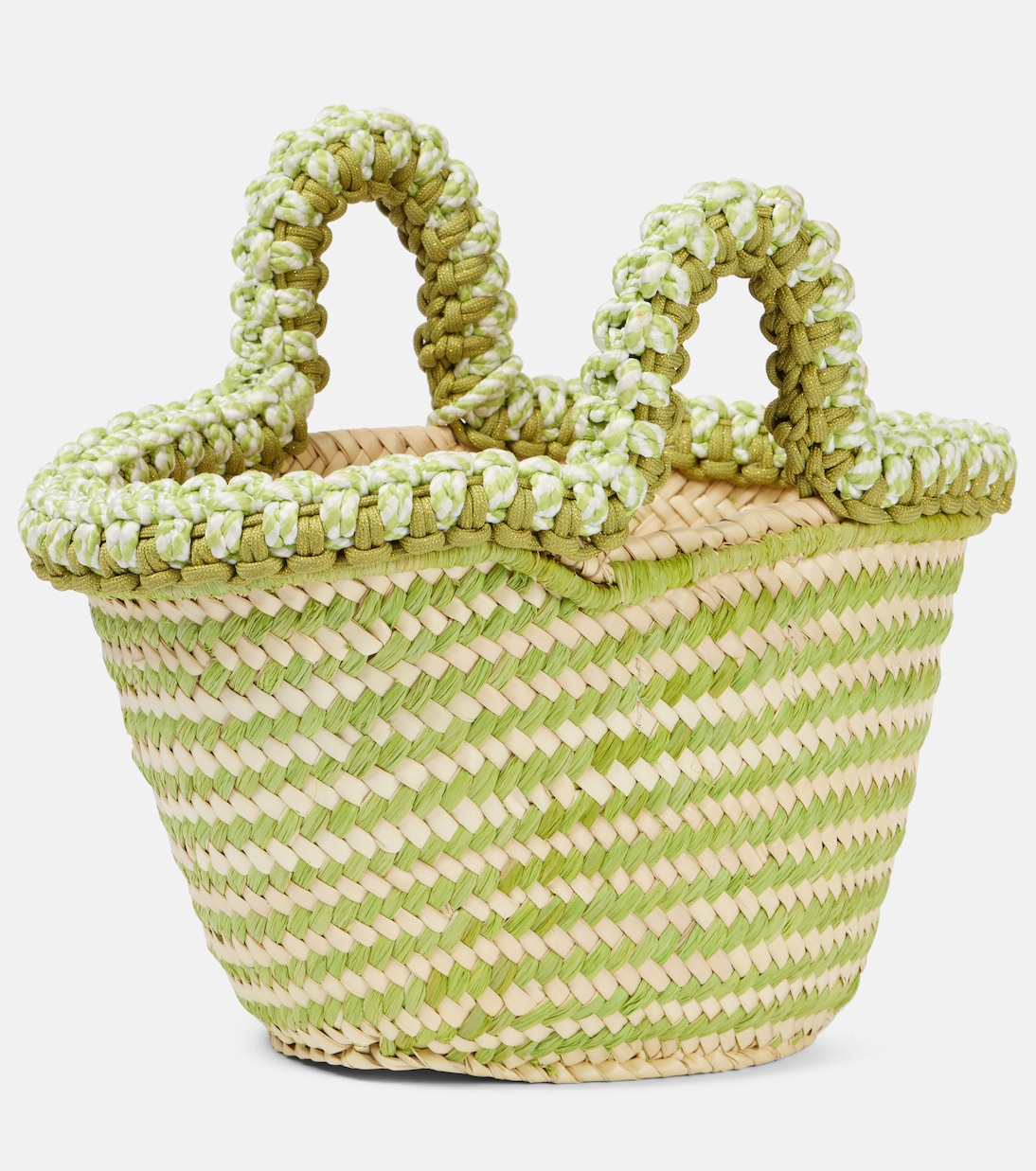 Sac panier Dee Dee Small en raphia | Alémais