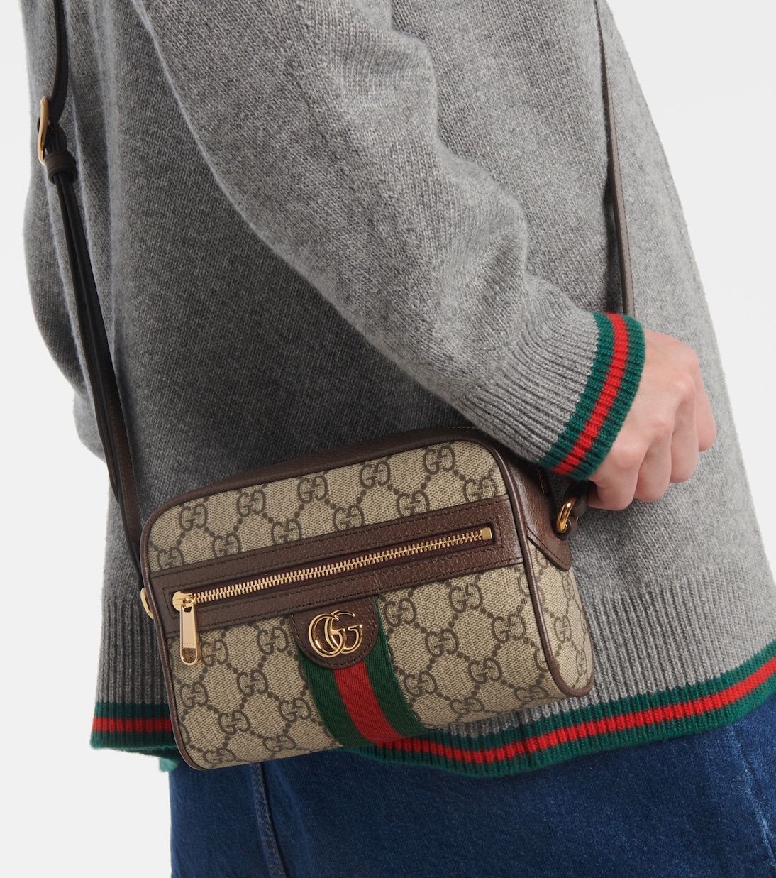 Borsa a spalla Ophidia GG Canvas Mini | Gucci