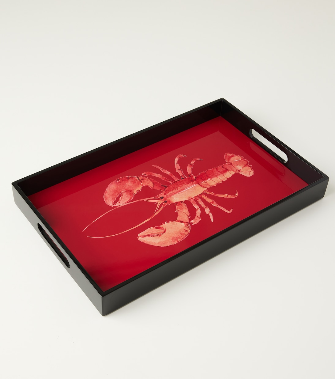 Vassoio Lobster in legno laccato | Les-Ottomans