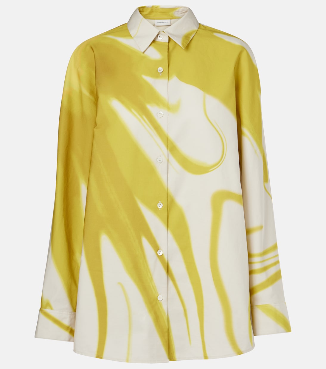 Camisa de algodón estampada | Dries Van Noten