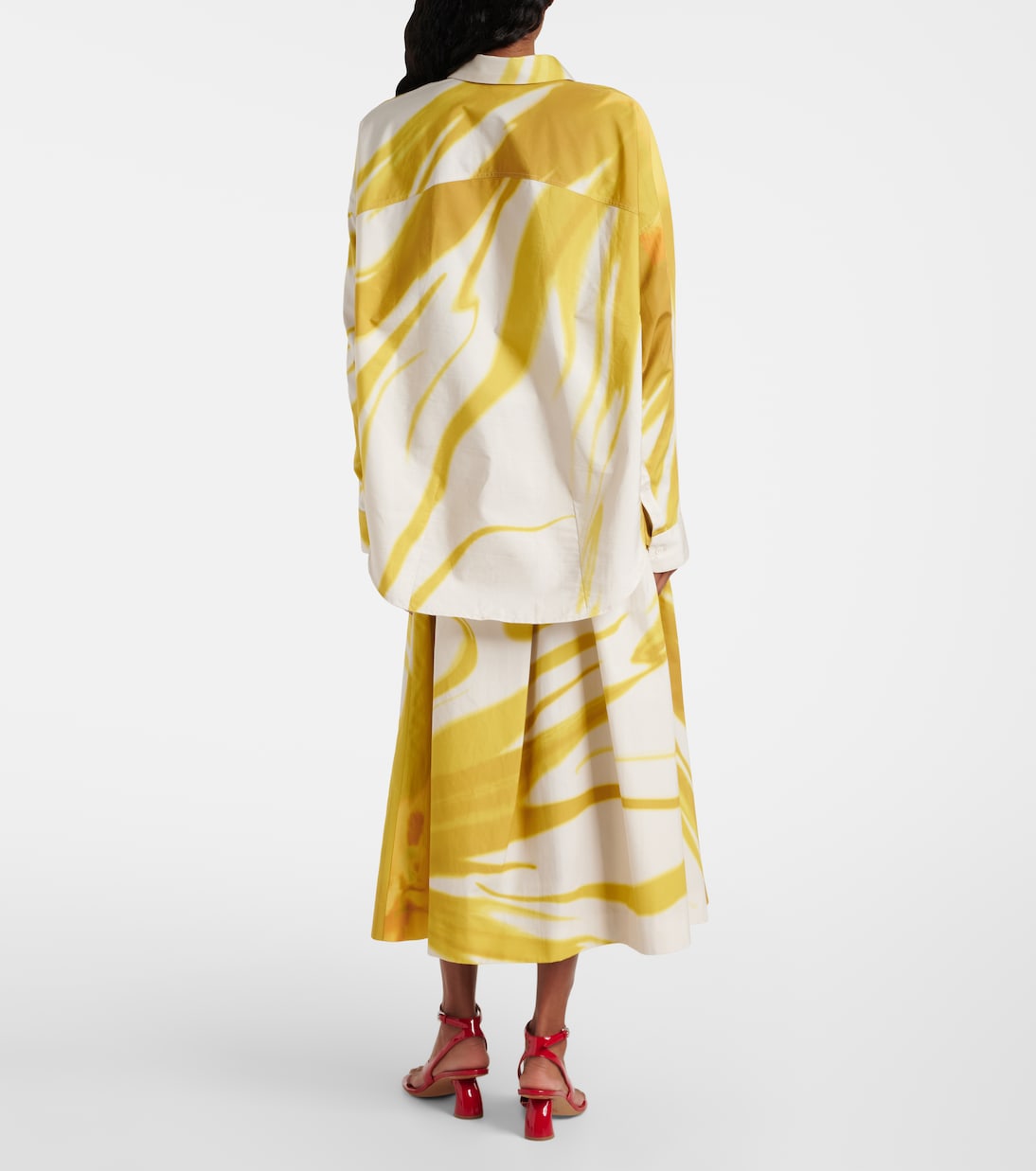 Camisa de algodón estampada | Dries Van Noten