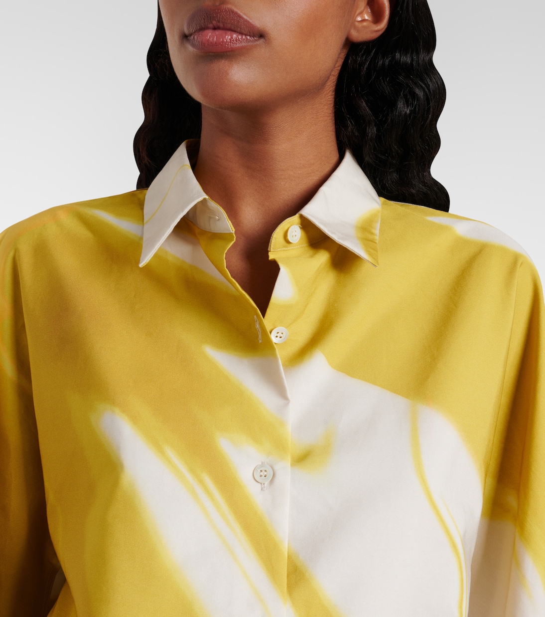 Camisa de algodón estampada | Dries Van Noten